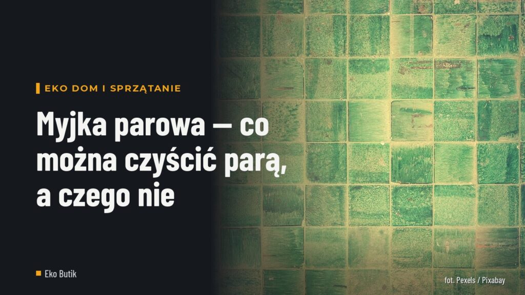 Myjka parowa — co można czyścić parą, a czego nie